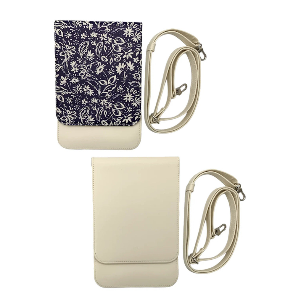Caseable 2-pack Crossbody Phone Bags Protection Blue/Ivory